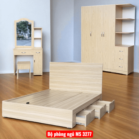 Bộ nội thất phòng ngủ hiện đại MS 2769 22 Combo nội thất phòng ngủ cao cấp MS 3277