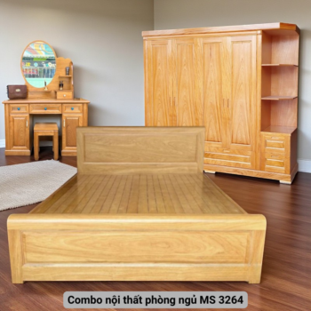 Combo phòng ngủ hiện đại MS 3260 33 Combo nội thất phòng ngủ hiện đại MS 3264