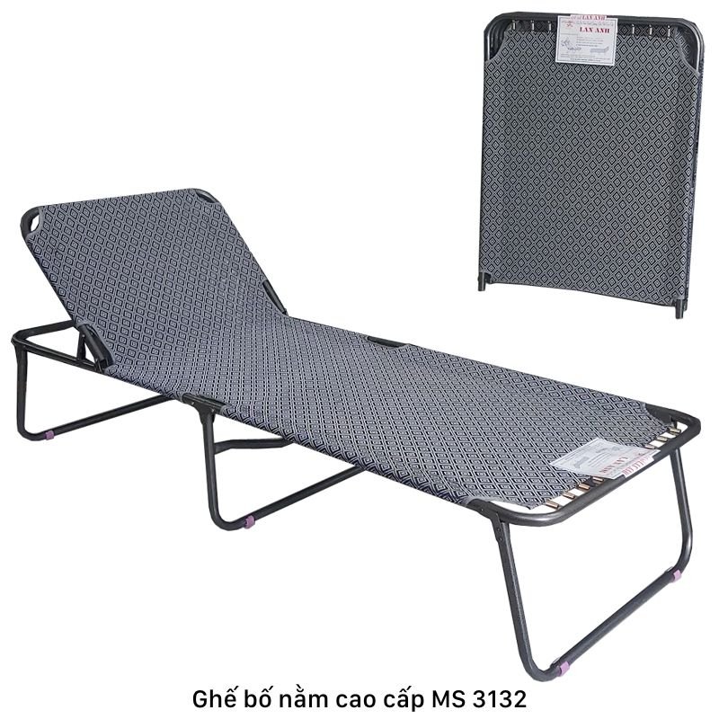 Ghế bố nằm sơn tĩnh điện MS 3132 | GIAO HỎA TỐC TPHCM 1 Ghế bố nằm sơn tĩnh điện MS 3132 | GIAO HỎA TỐC TPHCM