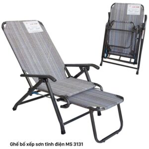 Ghế bố xếp sơn tỉnh điện MS 3131 | GIAO HỎA TỐC TPHCM