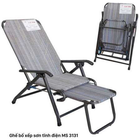 Ghế bố xếp sơn tỉnh điện MS 3131 | GIAO HỎA TỐC TPHCM
