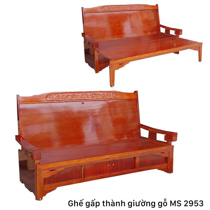 Ghế gấp thành giường MS 2953 1 Ghế gấp thành giường MS 2953