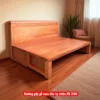 Giường gấp gỗ xoan đào tự nhiên MS 3195 2 Giường gấp gỗ xoan đào tự nhiên MS 3195