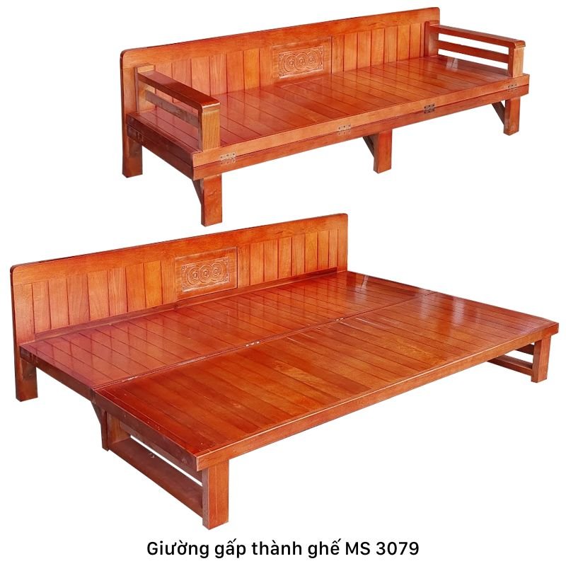 Giường gấp thành ghế MS 3079 1 Giường gấp thành ghế MS 3079
