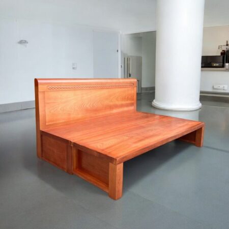 Giường gấp gỗ xoan đào tự nhiên MS 3195