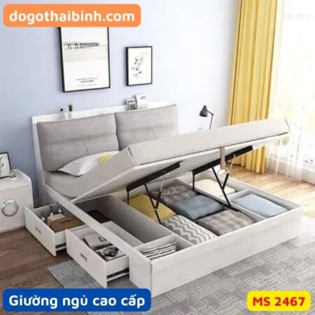 Giường ngủ cao cấp MS 2467