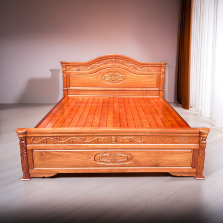 Giường ngủ gỗ xoan đào MS 3186