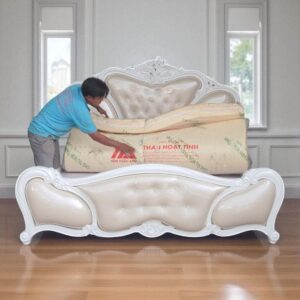 Giường ngủ tân cổ điển MS 2597