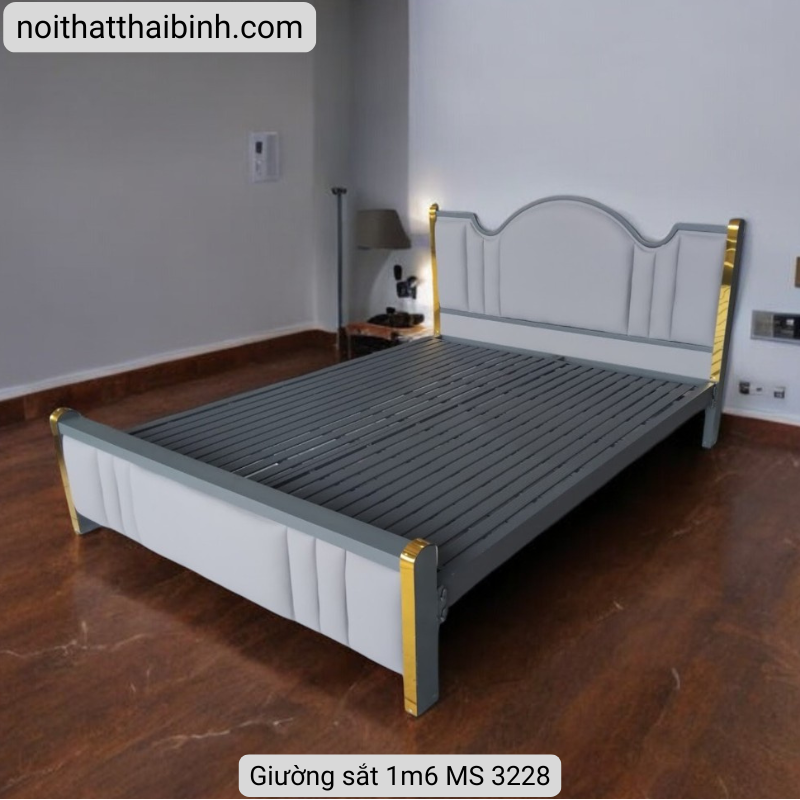 Giường sắt 1m6 MS 3228 5 Giường sắt 1m6 MS 3228 - Ảnh 5