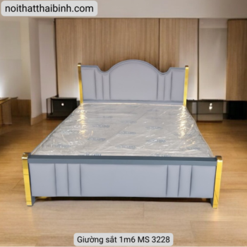 Giường sắt 1m6 MS 3228