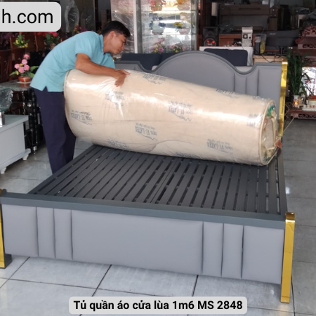 Giường sắt 1m6 MS 3228 13 Giường sắt 1m6 MS 3228