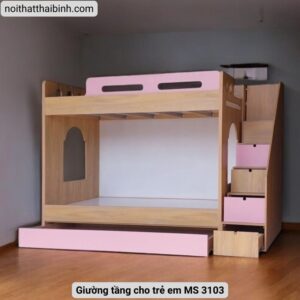 Giường tầng cho trẻ em MS 3103