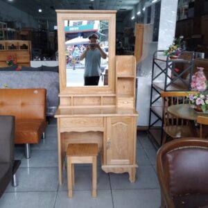 Bàn trang điểm gỗ gõ đỏ MS 3243