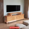 Kệ tivi gỗ gõ đỏ MS 3059 3 Kệ tivi gỗ gõ đỏ MS 3059