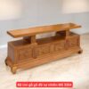 Kệ tivi gỗ gõ đỏ tự nhiên MS 3354 3 Kệ tivi gỗ gõ đỏ tự nhiên MS 3354