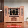 Kệ tivi gỗ kết hợp tủ trang trí MS 2747