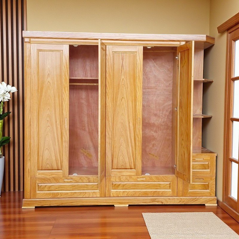 Mẫu tủ quần áo gỗ đẹp hiện đại MS 3263 5 Mẫu tủ quần áo gỗ đẹp hiện đại MS 3263 - Ảnh 5