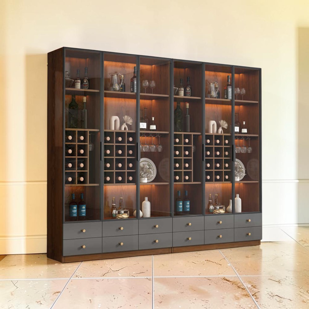 Mẫu Tủ Rượu Phòng Khách