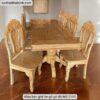 Mẫu bàn ghế ăn gỗ gõ đỏ MS 3151 2 Mẫu bàn ghế ăn gỗ gõ đỏ MS 3151
