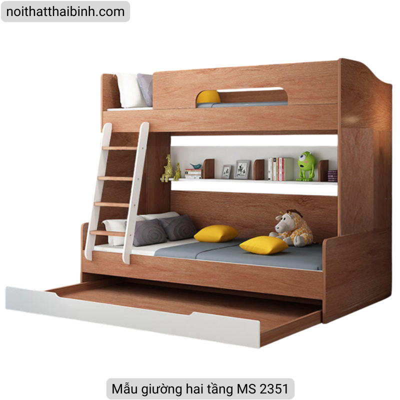 Mẫu giường hai tầng MS 2351 6 Mẫu giường hai tầng MS 2351 - Ảnh 6