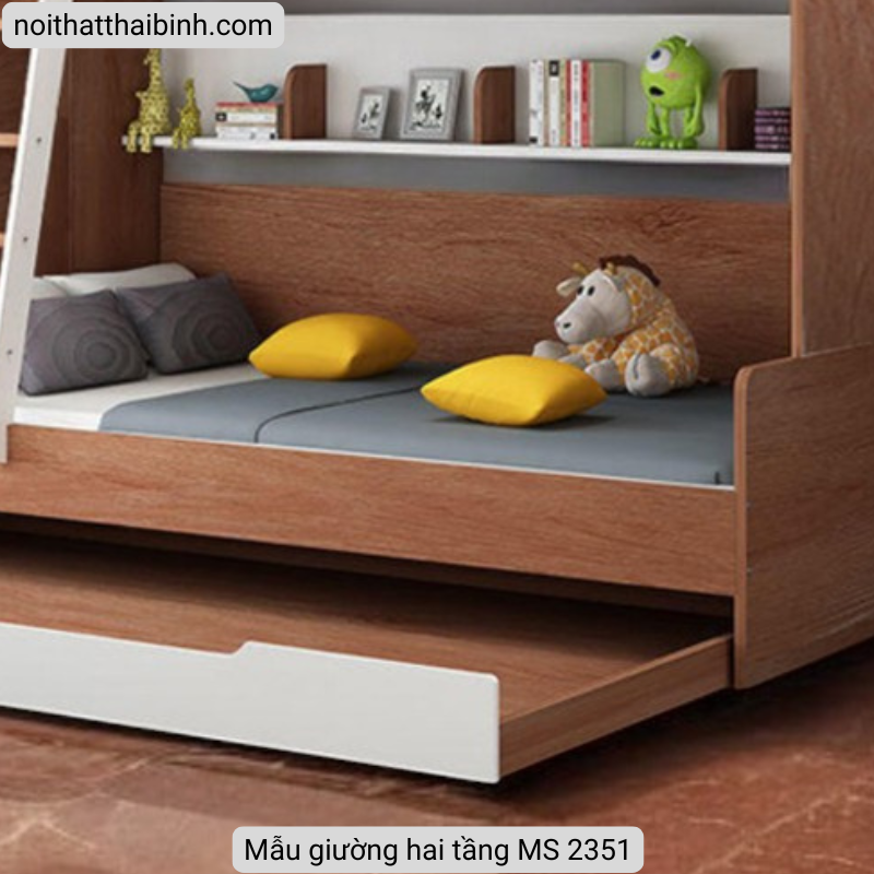 Mẫu giường hai tầng MS 2351 4 Mẫu giường hai tầng MS 2351 - Ảnh 4