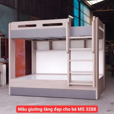Mẫu giường tầng đẹp cho bé MS 3288