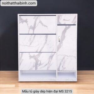 Mẫu tủ giày dép hiện đại MS 3215