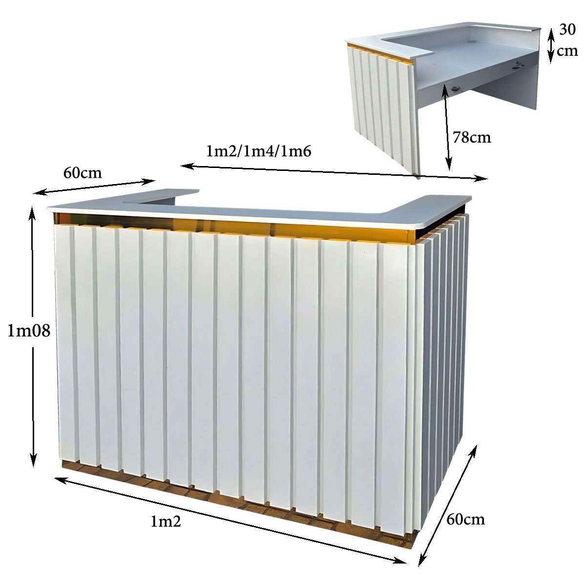 Quầy thu ngân shop đẹp MS 3194 5 Quầy thu ngân shop đẹp MS 3194 - Ảnh 5