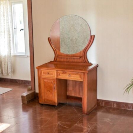 Combo giường tủ bàn trang điểm gỗ tự nhiên MS 3237