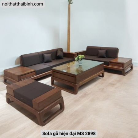 Sofa gỗ hiện đại MS 2898