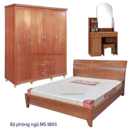 Trọn bộ nội thất phòng ngủ MS 9893 Giá bộ = 13.000.000 đ
