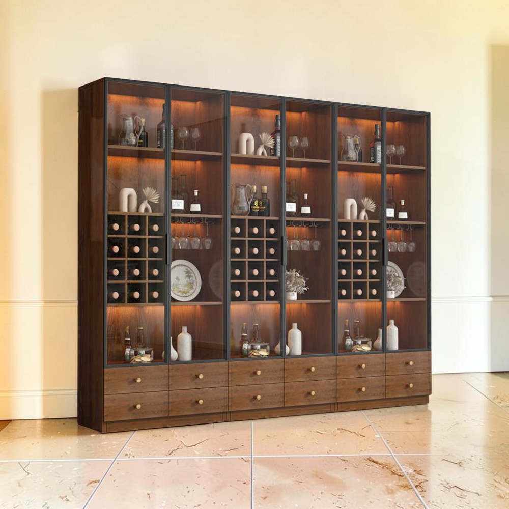 Tủ Rượu Gỗ Tự Nhiên