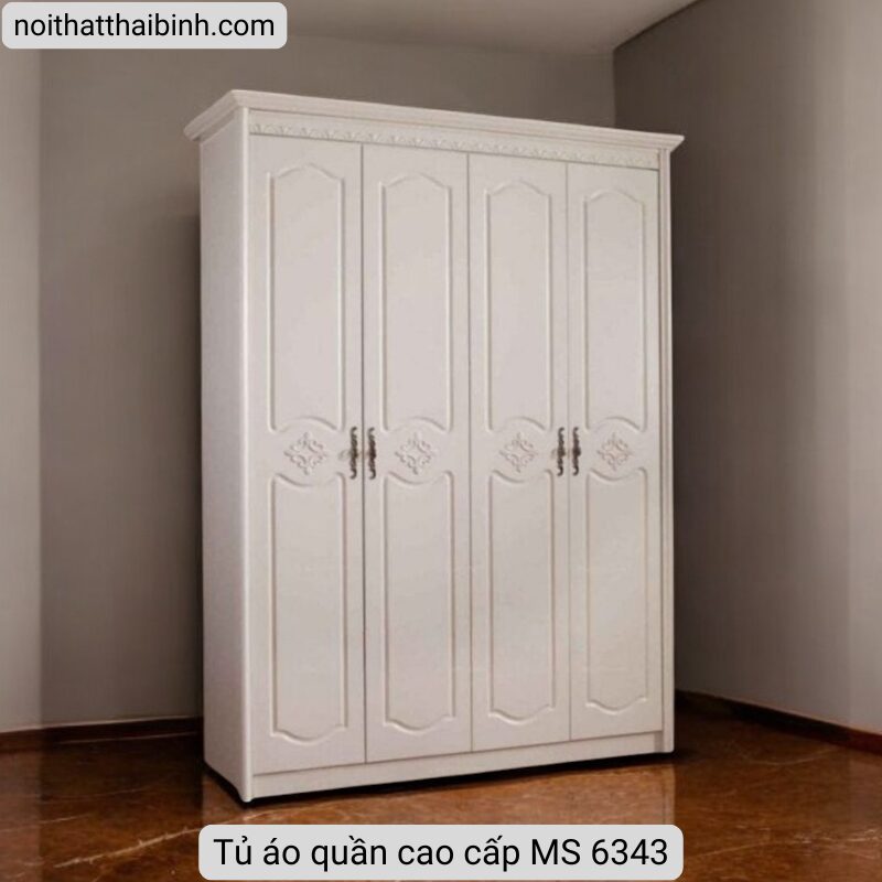 Tủ áo quần cao cấp MS 6343 1 Tủ áo quần cao cấp MS 6343