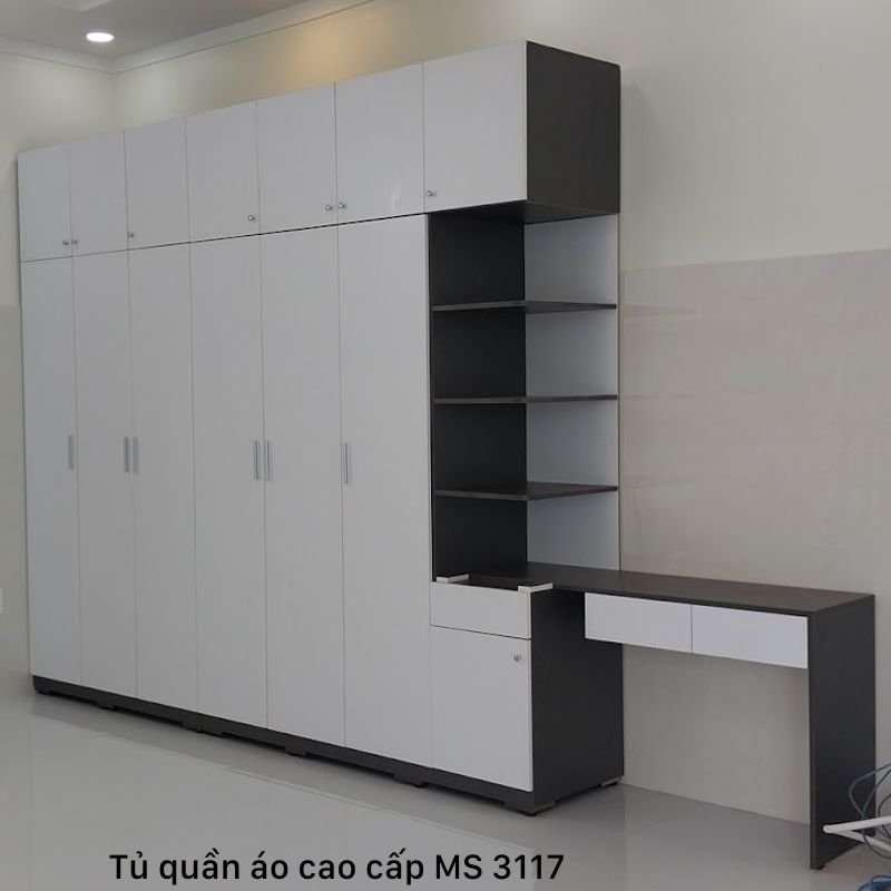 Tủ để quần áo cao cấp MS 3117 1 Tủ để quần áo cao cấp MS 3117
