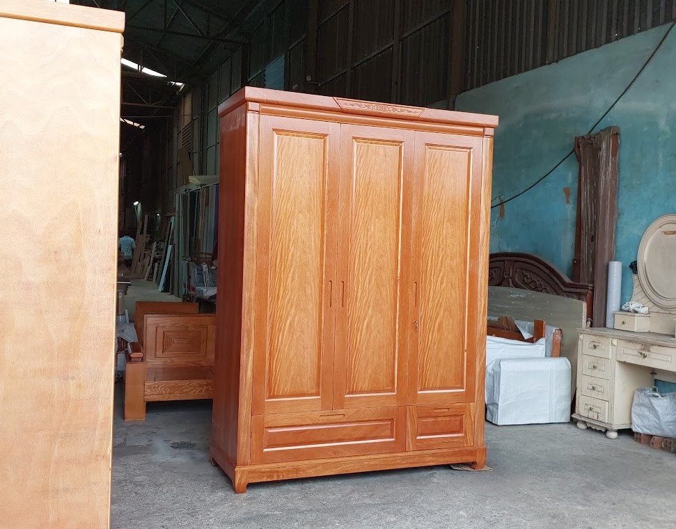 Tủ để quần áo gỗ MDF đẹp