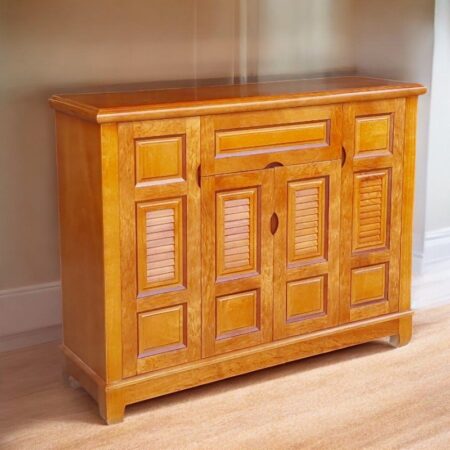 Tủ giày gỗ xoan đào hiện đại MS 3258