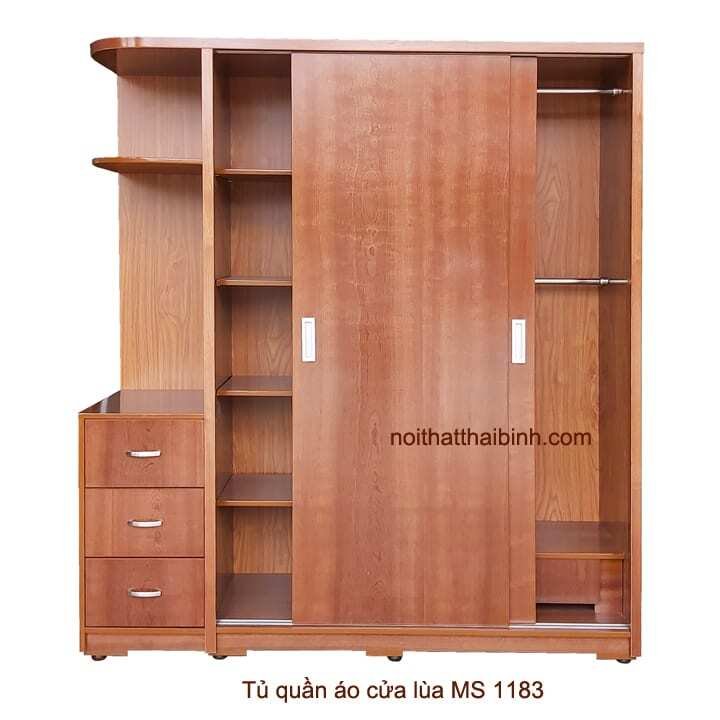 Tủ lùa 2 cánh MS 1183 Giá bán = 8.500.000đ giảm còn = 7.500.000đ 1 Tủ lùa 2 cánh MS 1183 Giá bán = 8.500.000đ giảm còn = 7.500.000đ