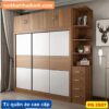Tủ quần áo 3 cánh lùa MS 2507