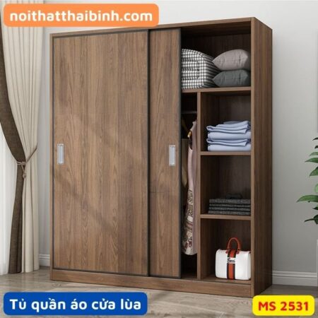 Tủ quần áo cánh trượt MS 2531