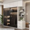Tủ quần áo cửa lùa cánh kính MS 3046 2 Tủ quần áo cửa lùa cánh kính MS 3046