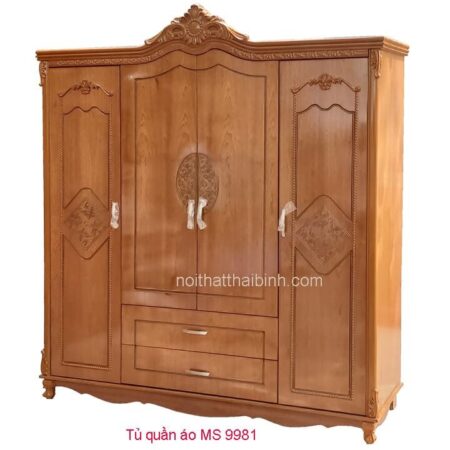 Tủ quần áo cao cấp MS 9981 Giá bán = 10.000.000 đ