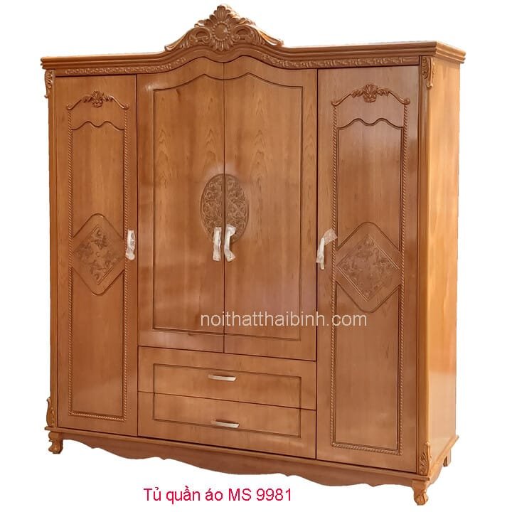 Tủ quần áo cao cấp MS 9981 Giá bán = 10.000.000 đ 1 Tủ quần áo cao cấp MS 9981 Giá bán = 10.000.000 đ