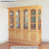 Tủ rượu đẹp bằng gỗ gõ đỏ MS 3156