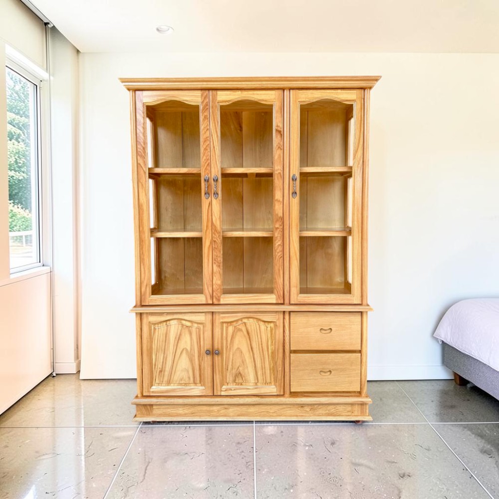 Tủ rượu gỗ đẹp phong cách tân cổ điển tại Nội Thất Thái Bình