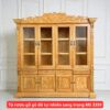 Tủ rượu gỗ gõ đỏ tự nhiên sang trọng MS 3359 3 Tủ rượu gỗ gõ đỏ tự nhiên sang trọng MS 3359