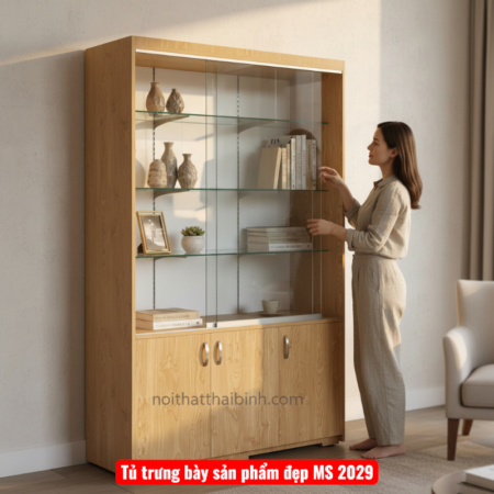Tủ trưng bày sản phẩm đẹp MS 2029