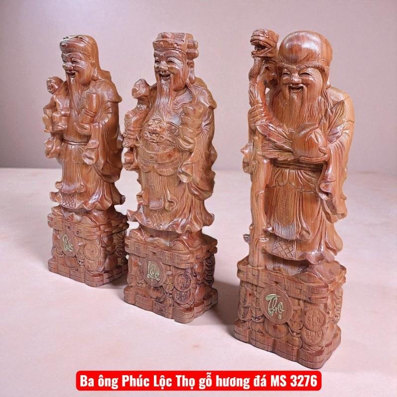 Bộ tượng Tam Đa Phúc Lộc Thọ MS 3276 1 Bộ tượng Tam Đa Phúc Lộc Thọ MS 3276