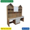 Bàn học cho 2 bé có kệ sách MS 2833 2 Bàn học cho 2 bé có kệ sách MS 2833