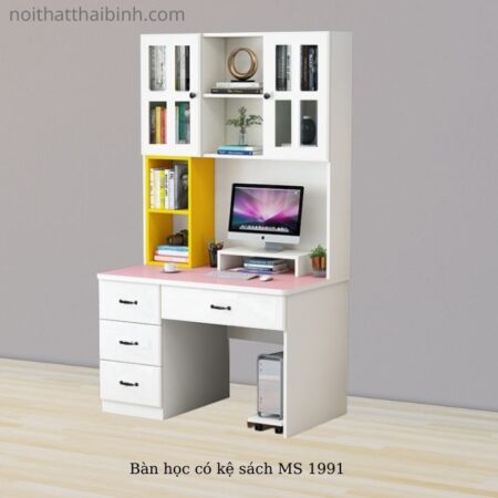 Bàn học có kệ sách MS 1991
