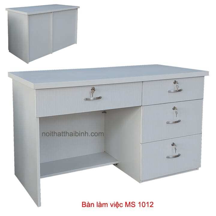 Bàn làm việc cao cấp MS 1012 1 Bàn làm việc cao cấp MS 1012